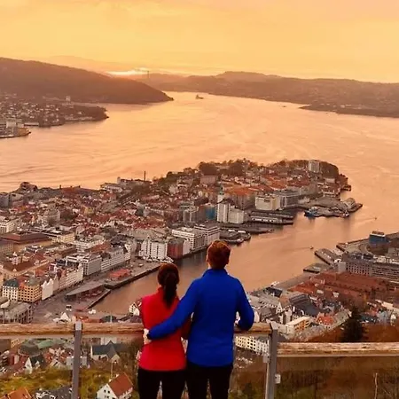 Dinbnb I 300m To Bryggen & Floien I Renovated 2023 Apartment