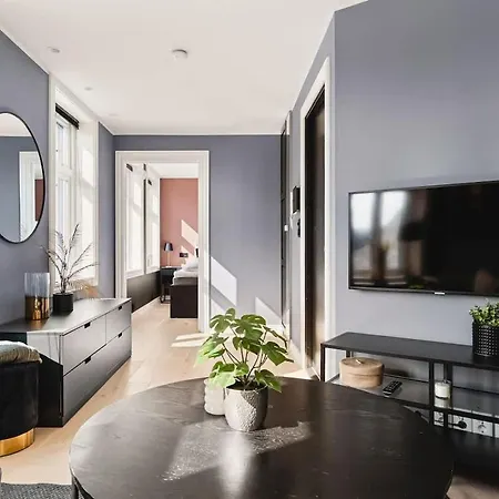 아파트 Dinbnb I 300m To Bryggen & Floien I Renovated 2023 베르겐