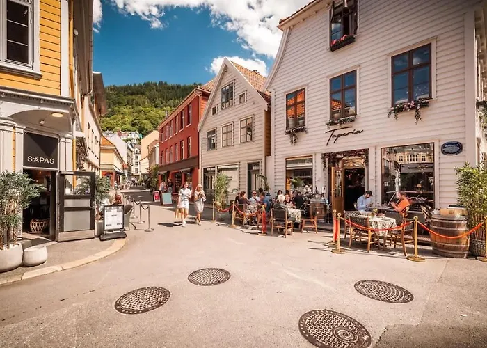 Dinbnb I 300m To Bryggen & Floien I Renovated 2023 Bergen