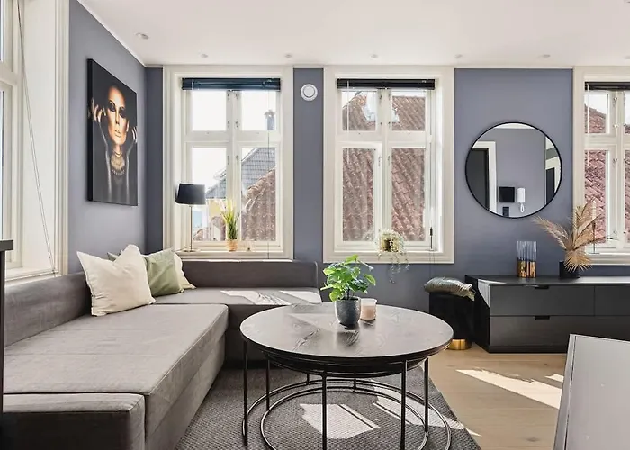 Appartement Dinbnb I 300m To Bryggen & Floien I Renovated 2023